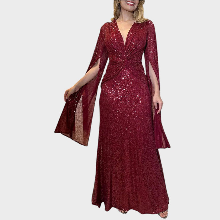 Nerma - Vestido Maxi Brillante