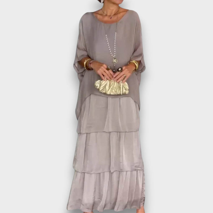 Lara - Elegante Vestido Maxi Fluido