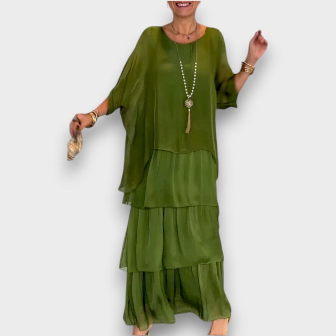 Lara - Elegante Vestido Maxi Fluido