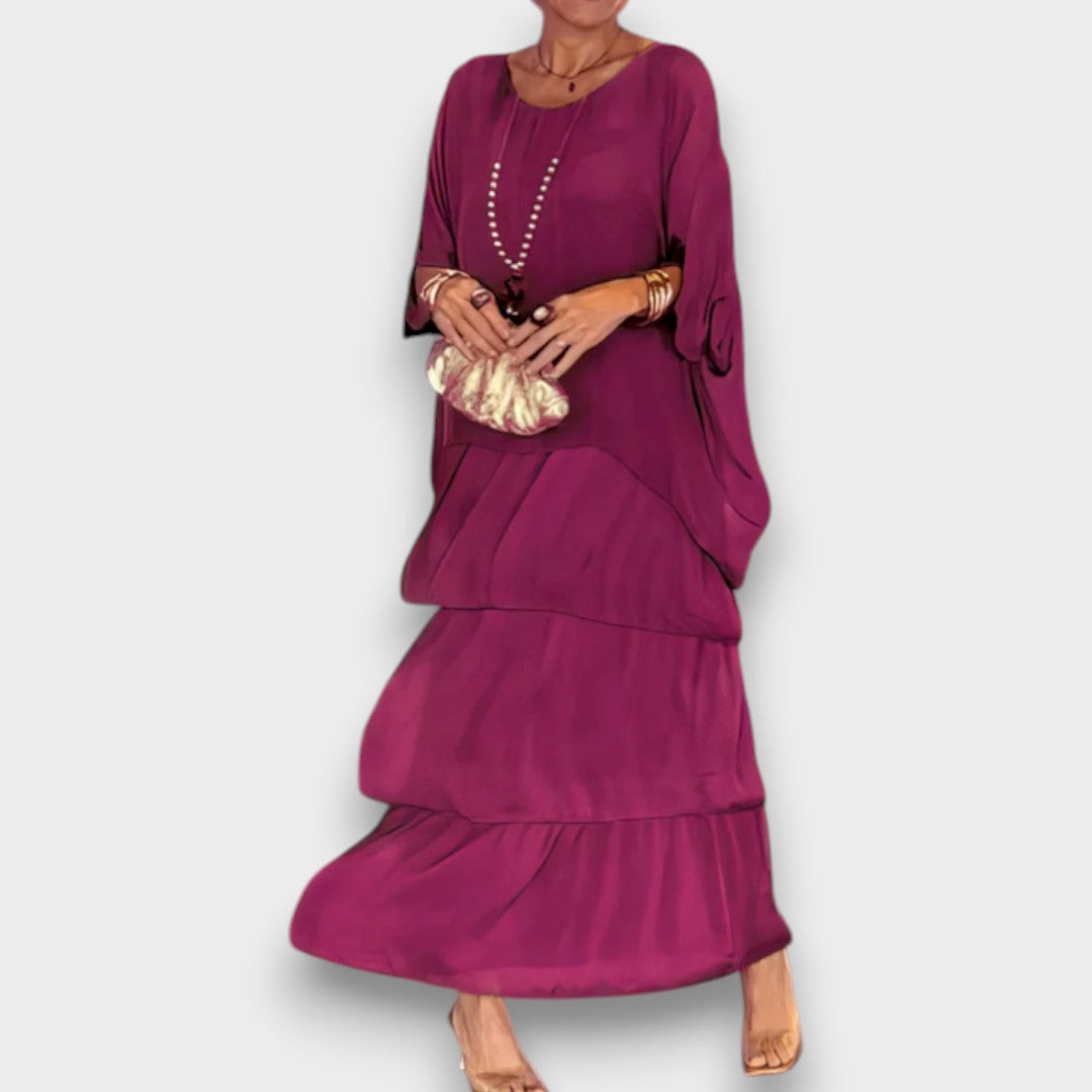 Lara - Elegante Vestido Maxi Fluido