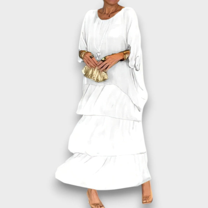 Lara - Elegante Vestido Maxi Fluido