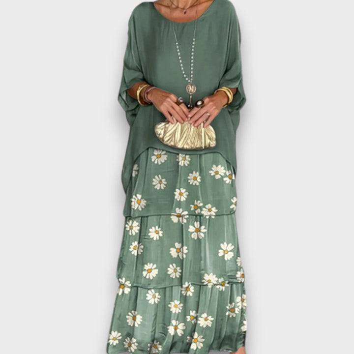 Lara - Elegante Vestido Maxi Fluido