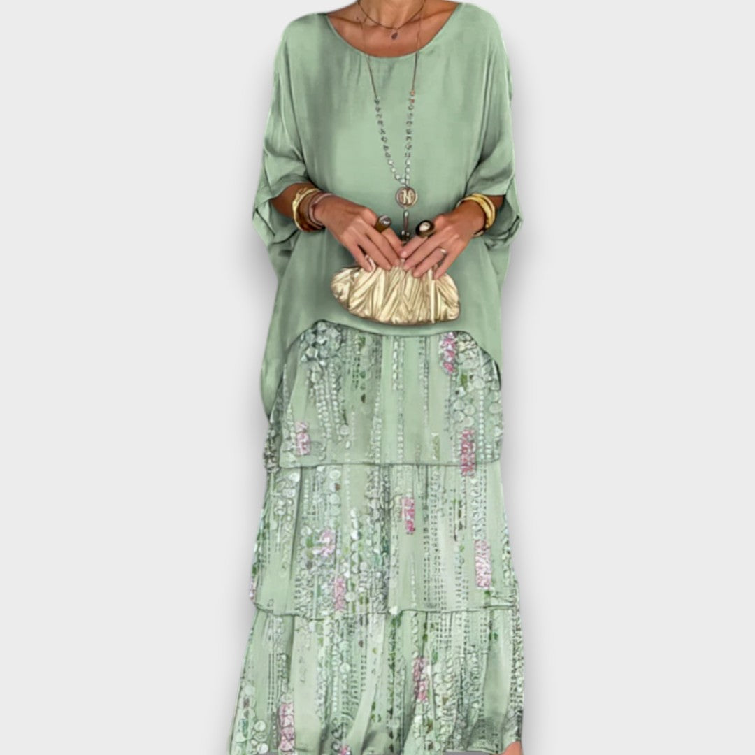 Lara - Elegante Vestido Maxi Fluido