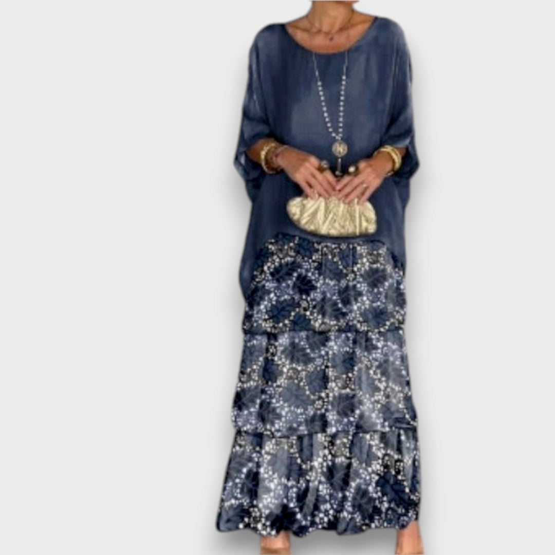 Lara - Elegante Vestido Maxi Fluido