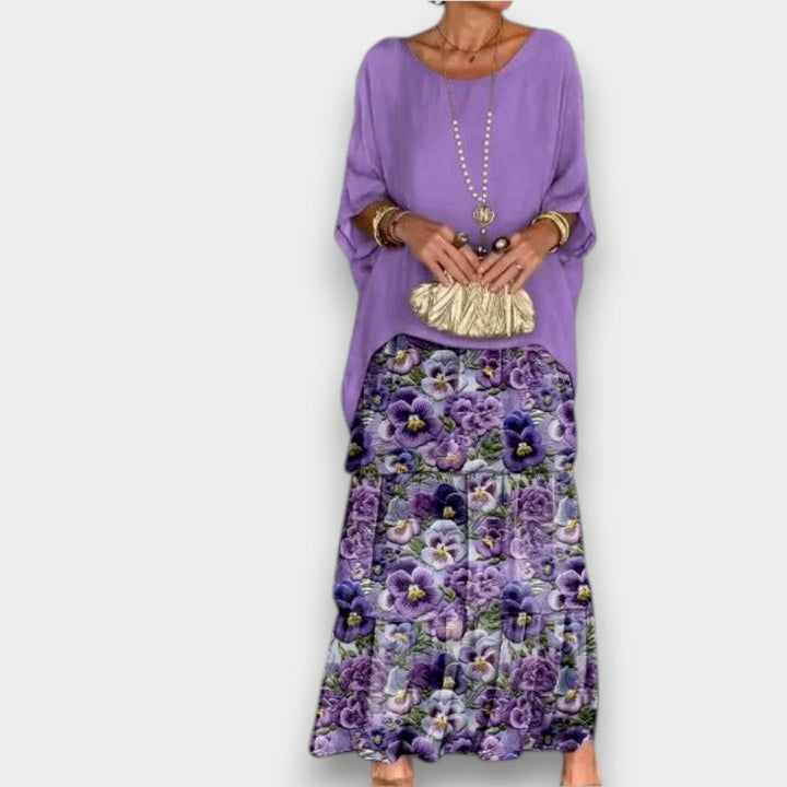 Lara - Elegante Vestido Maxi Fluido