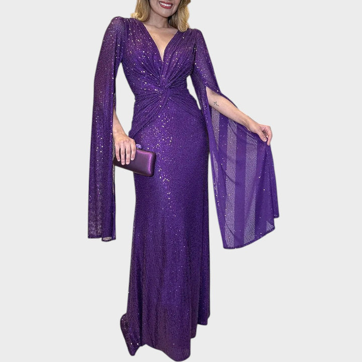 Nerma - Vestido Maxi Brillante